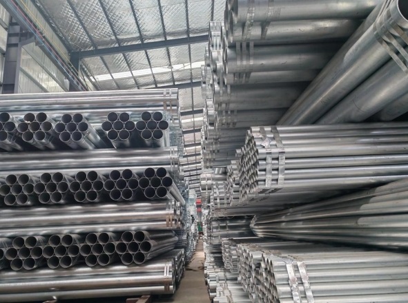 明光热镀锌无缝钢管