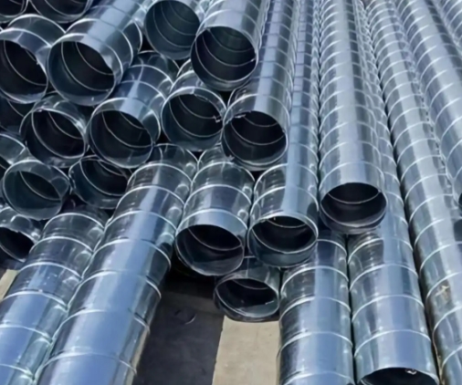 明光热镀锌螺旋钢管